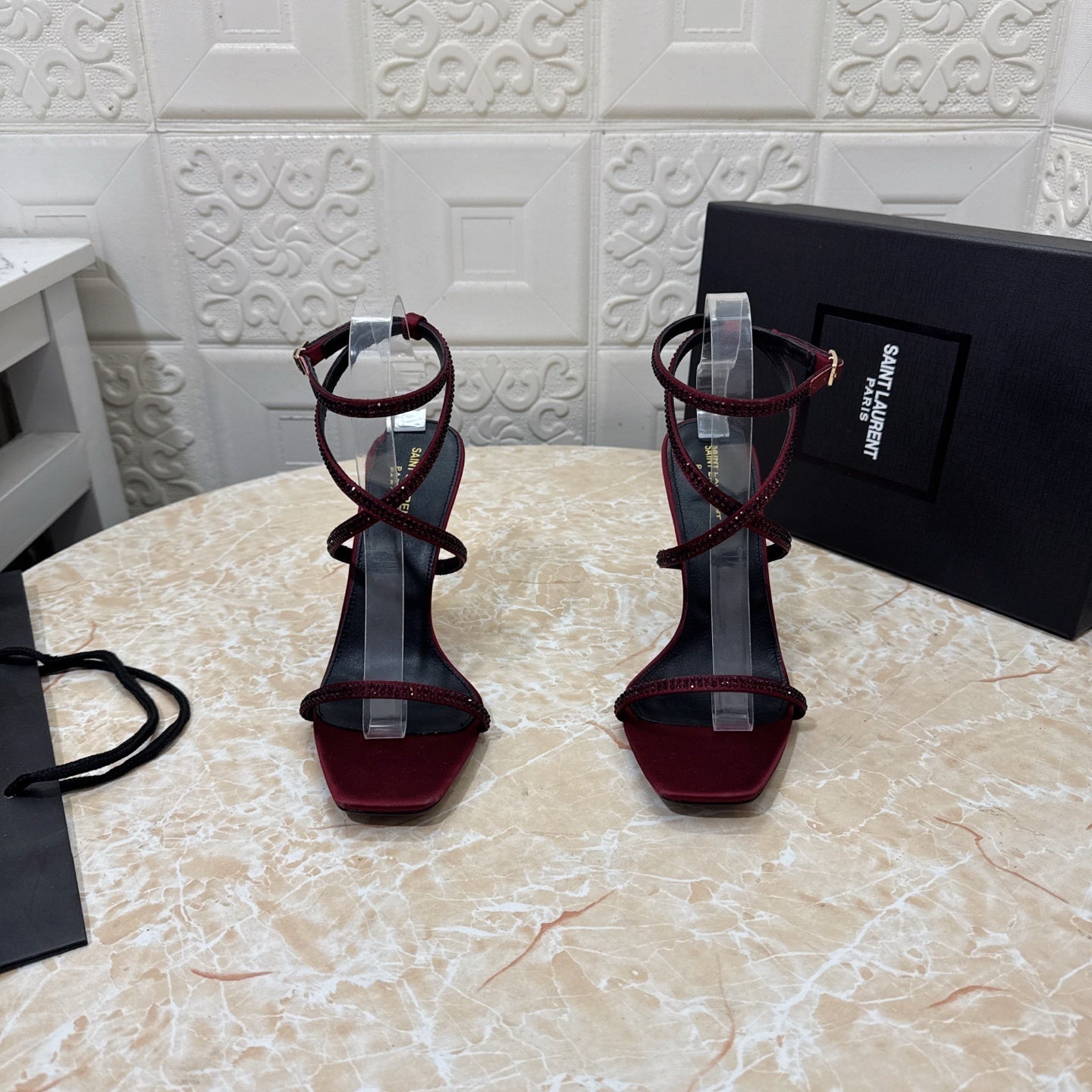 LUXURY STRAPPY HEEL SANDALS