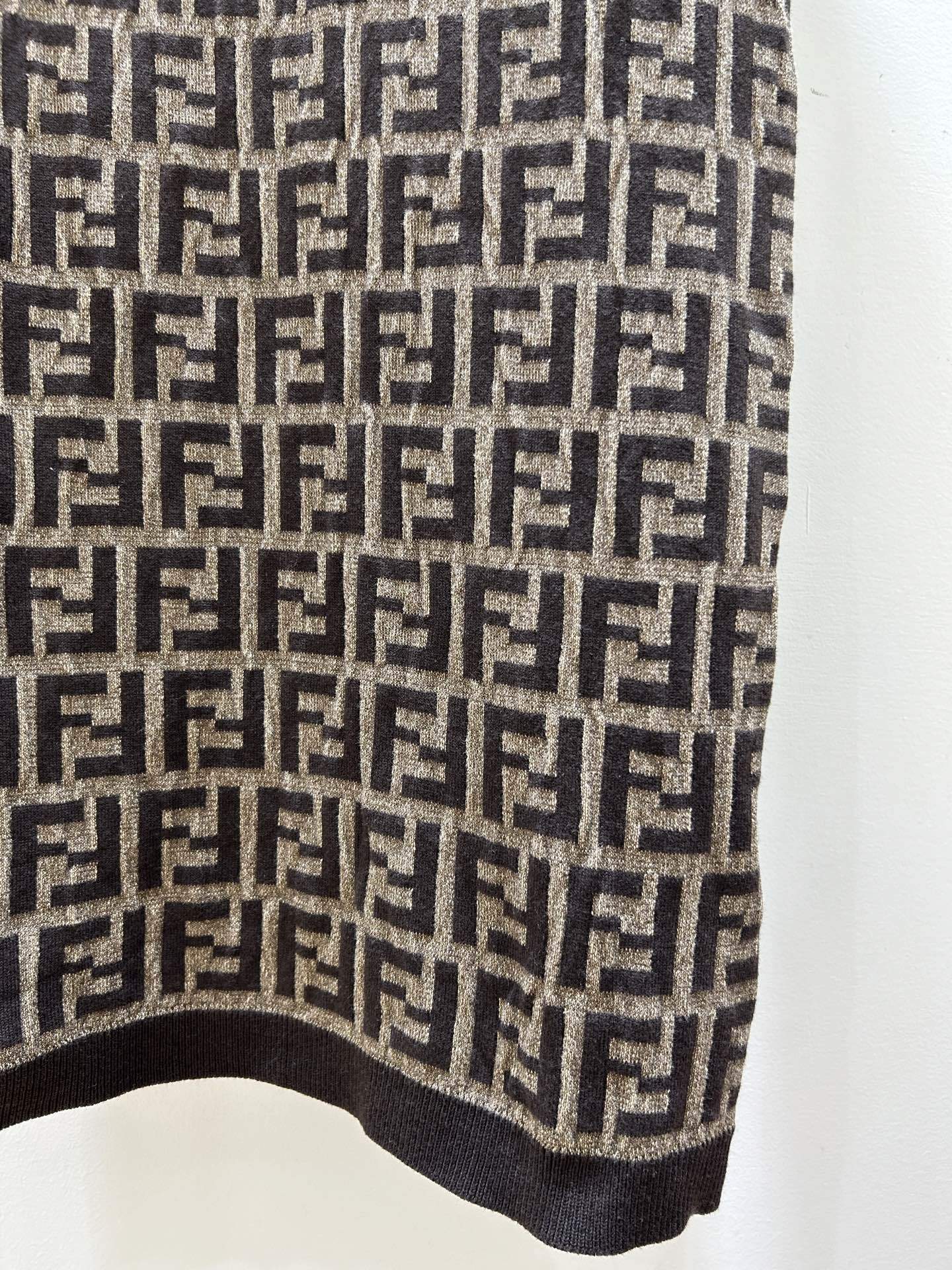MONOGRAM KNIT MIDI DRESS