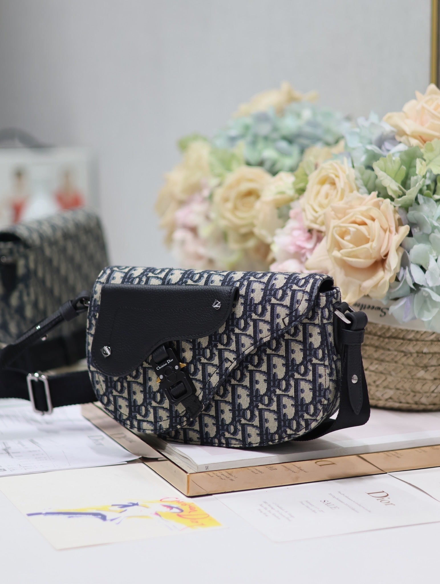 MONOGRAM SADDLE CROSSBODY BAG