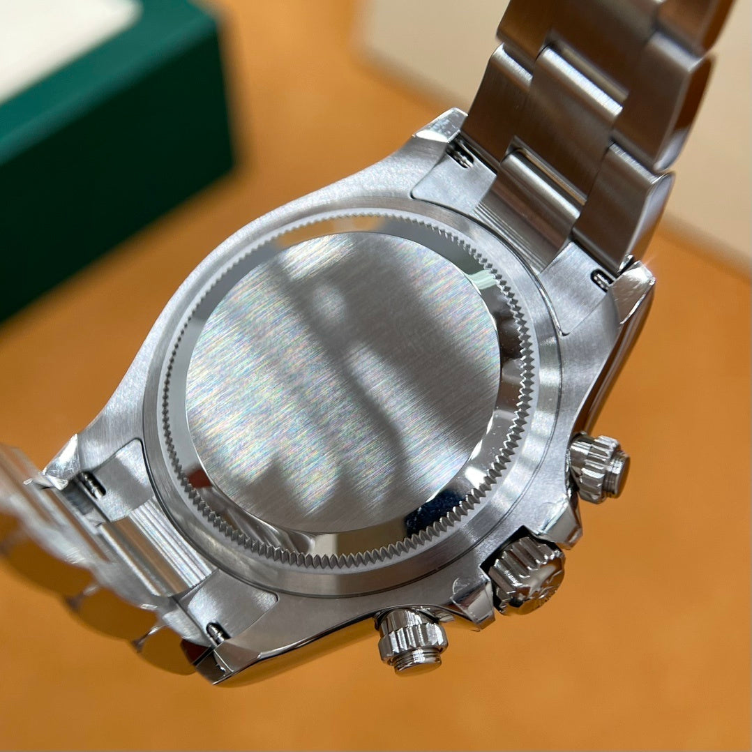 LUXURY CHRONOGRAPH STEEL WATCH