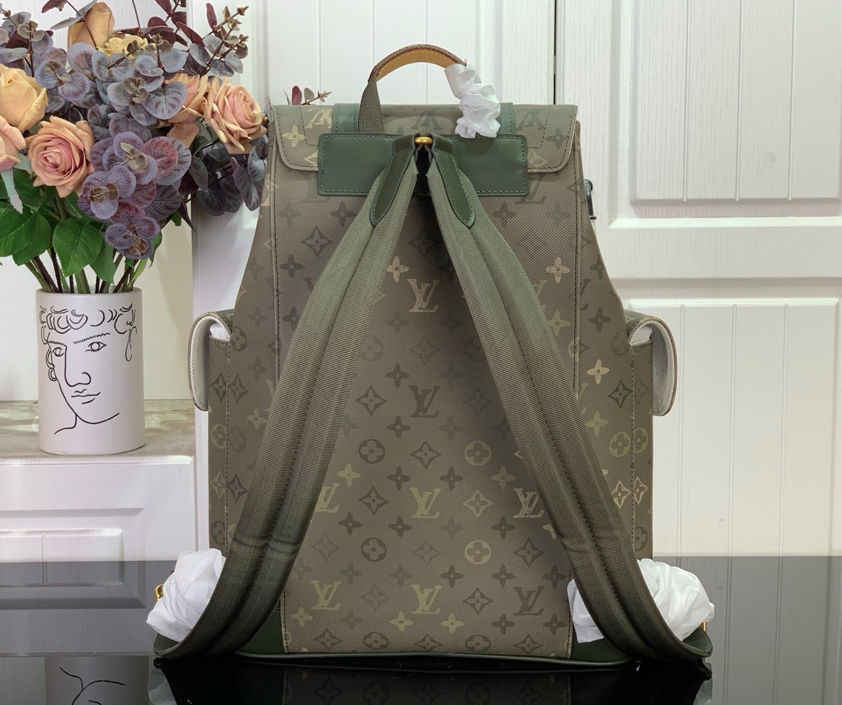 Monogram Canvas Utility Backpack