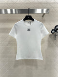 LOGO FITTED CREW NECK T-SHIRT
