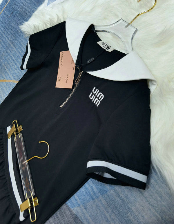 SPORTY MIDI SKIRT SET