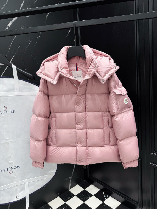 HOODED PUFFER DOWN JACKET