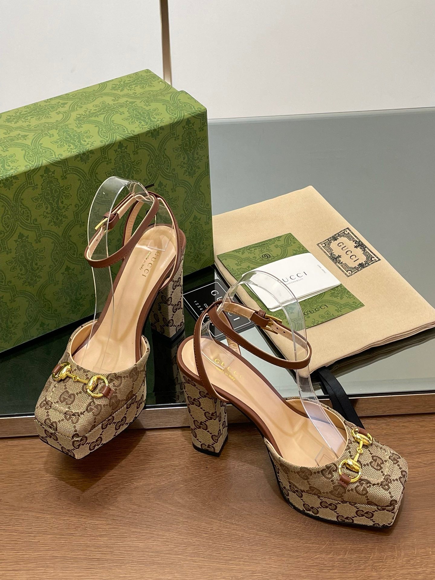 BEIGE PLATFORM STRAPPY HEEL SANDALS