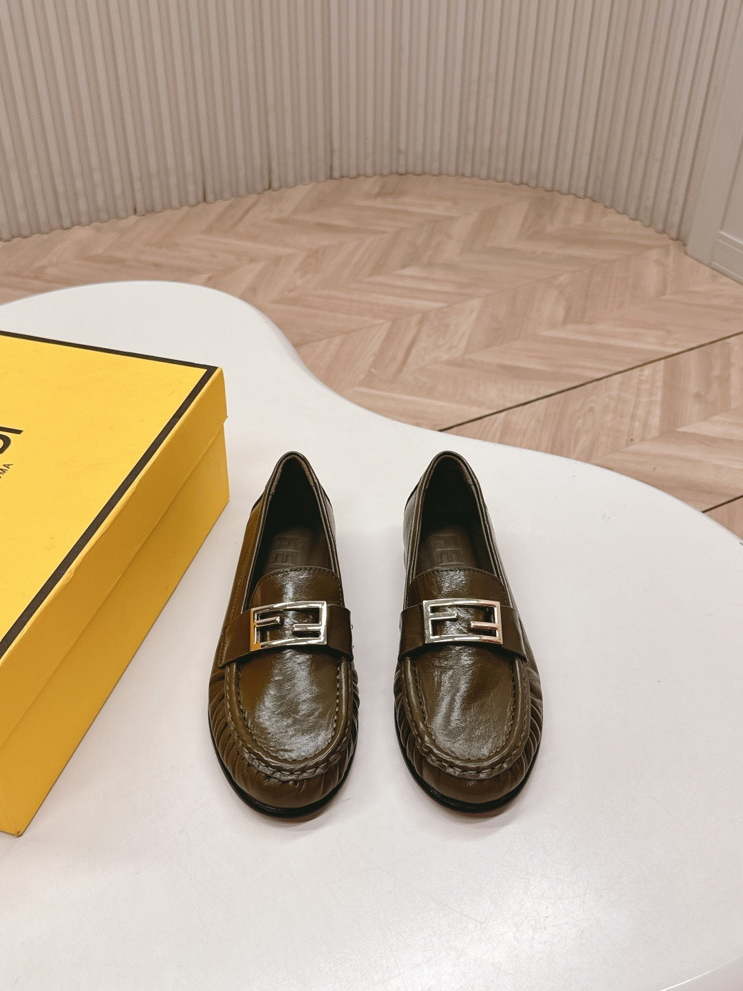 CLASSIC BUCKLE LOAFERS WITH ANIMAL PRINT OPTION