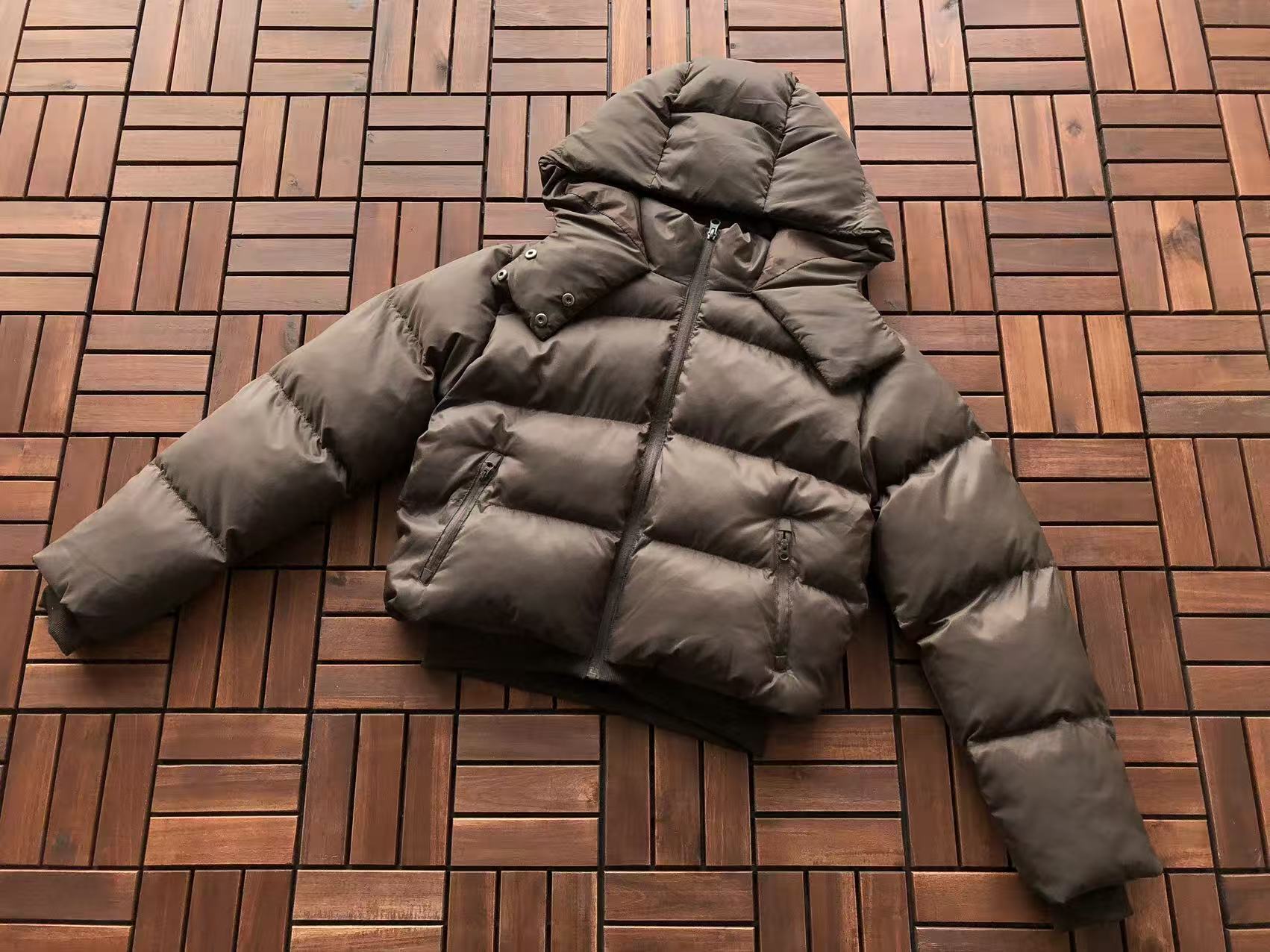 PUFFER HOODED JACKET