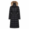 LONG BELTED PUFFER COAT