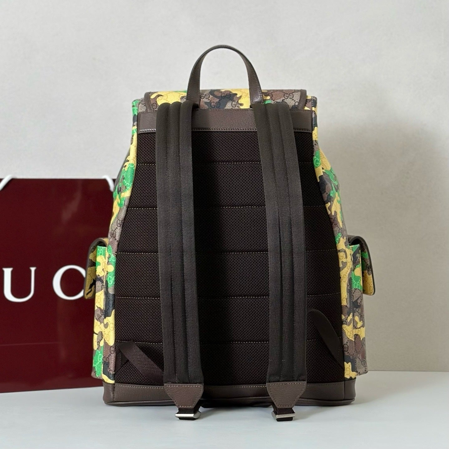 CAMOUFLAGE CANVAS BACKPACK