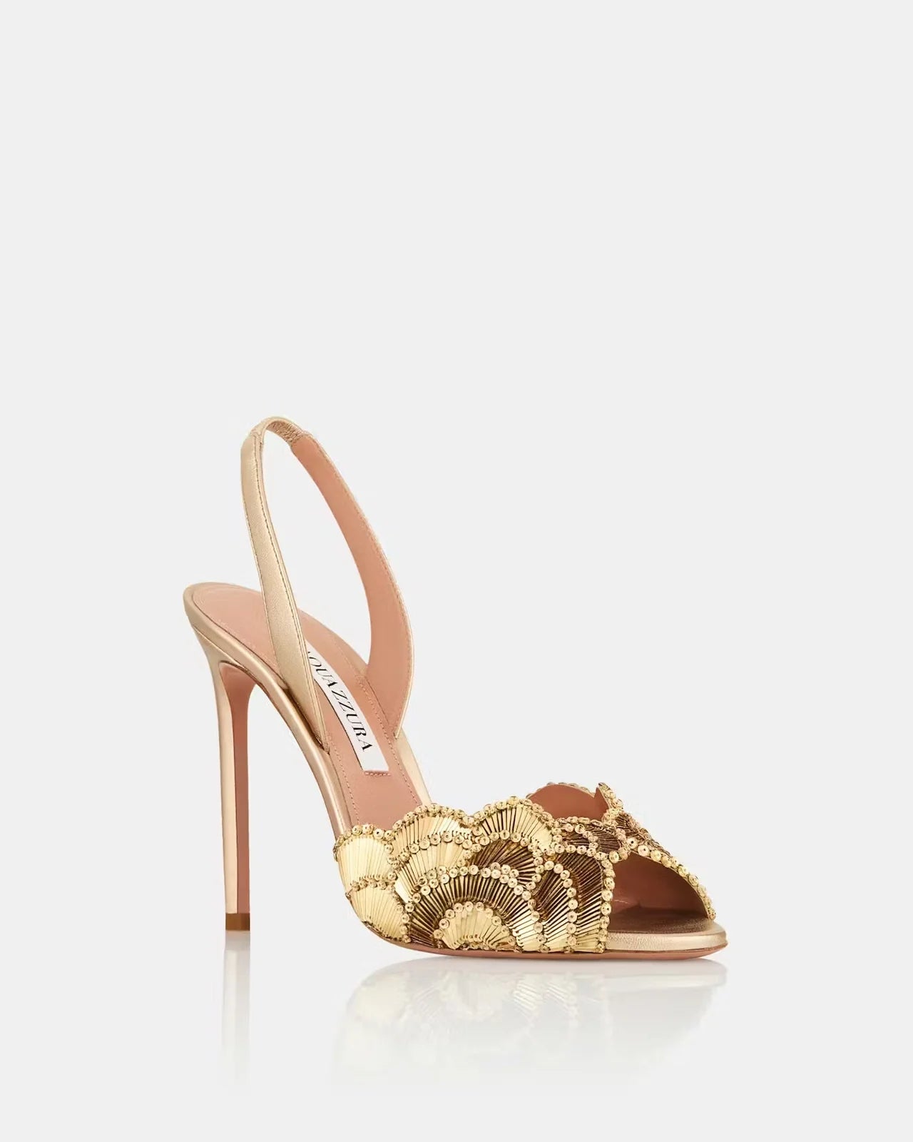 EMBELLISHED SLINGBACK HEELS