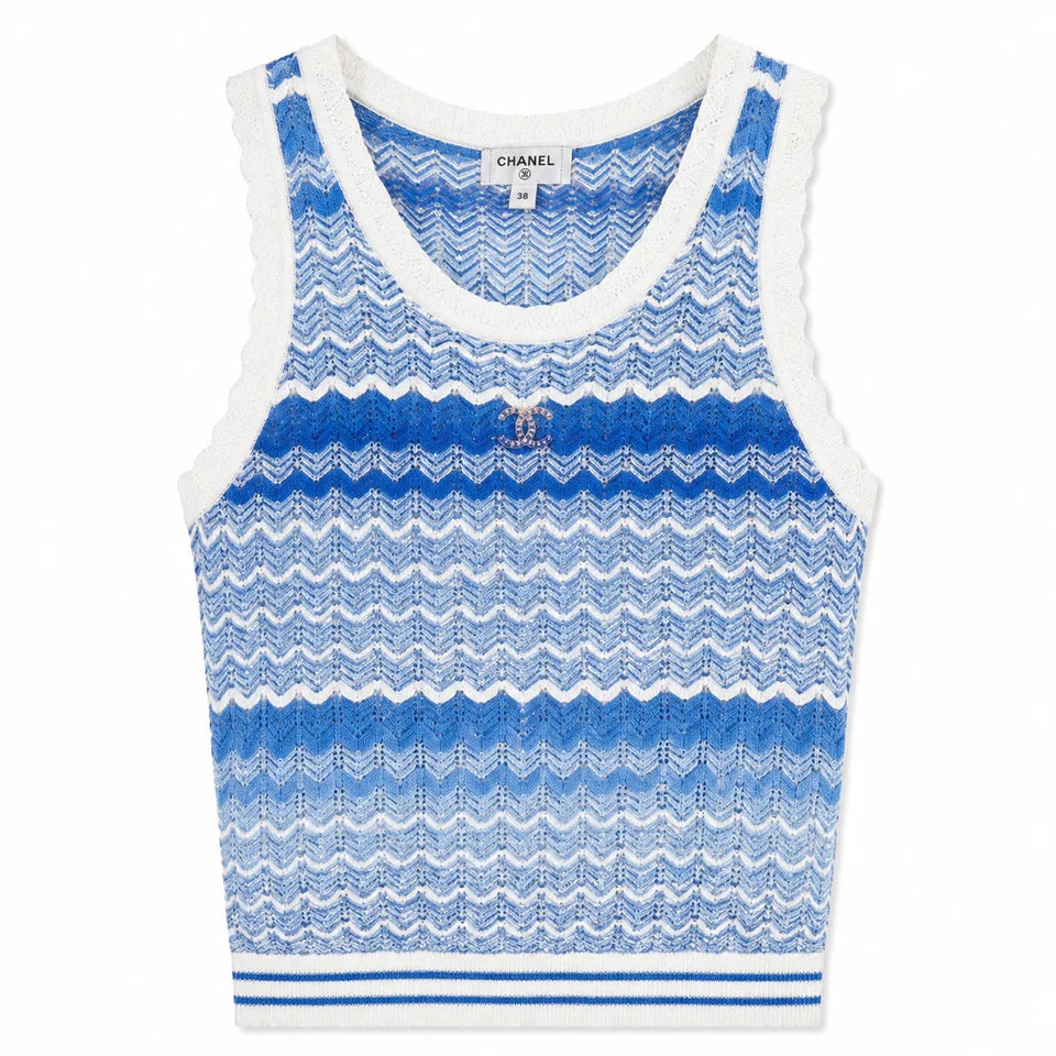 WAVE KNIT TANK TOP