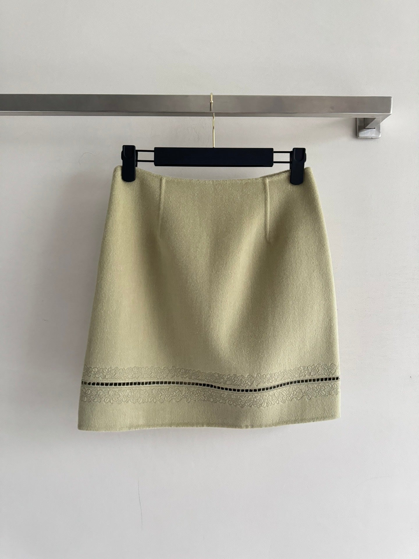 EMBOSSED TEXTURED JACKET & MINI SKIRT SET