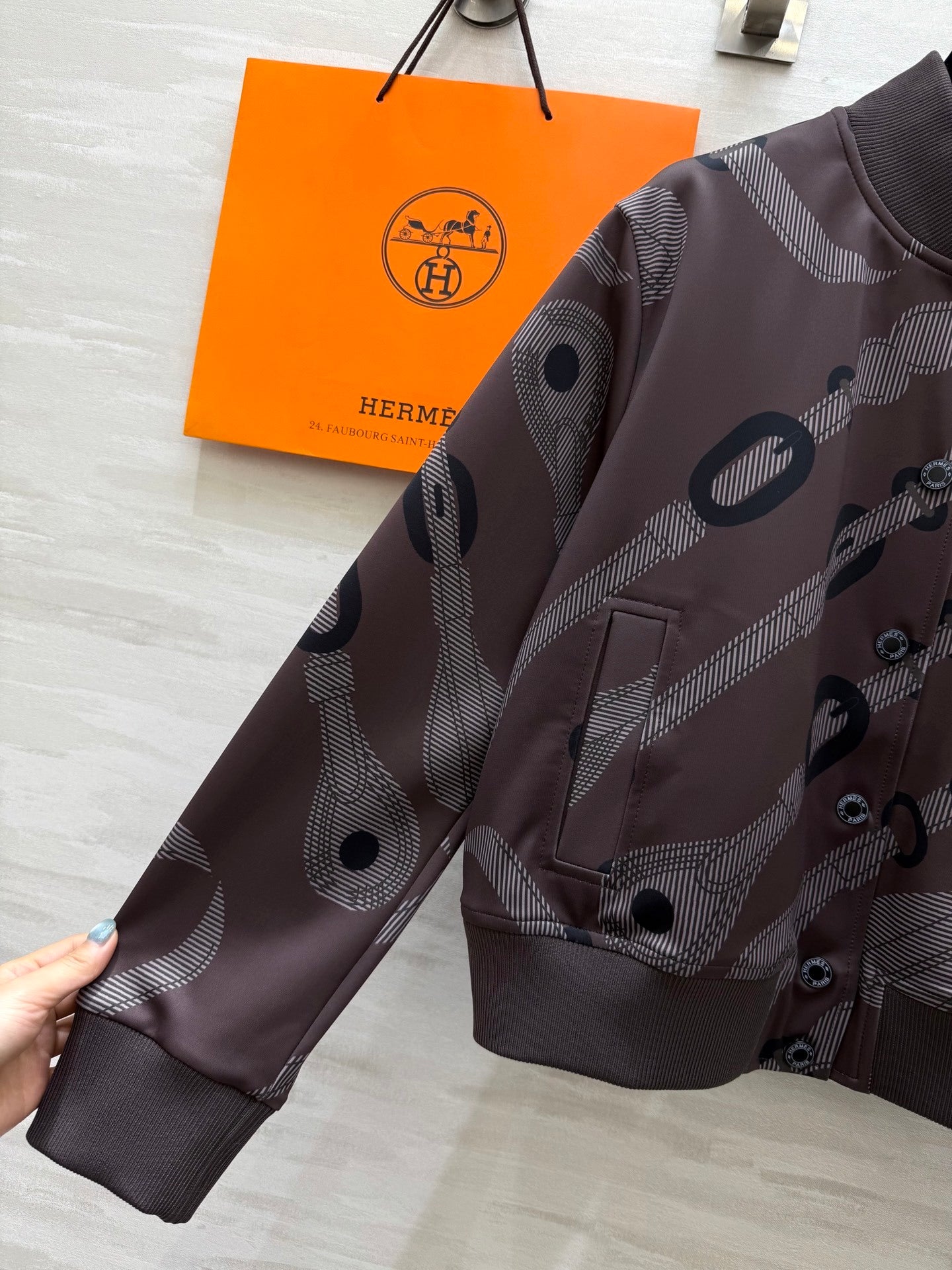 GRAPHIC PRINT BOMBER JACKET & MINI SKIRT SET