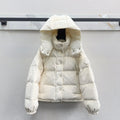 HOODED QUILTED WINTER PUFFER JACKET