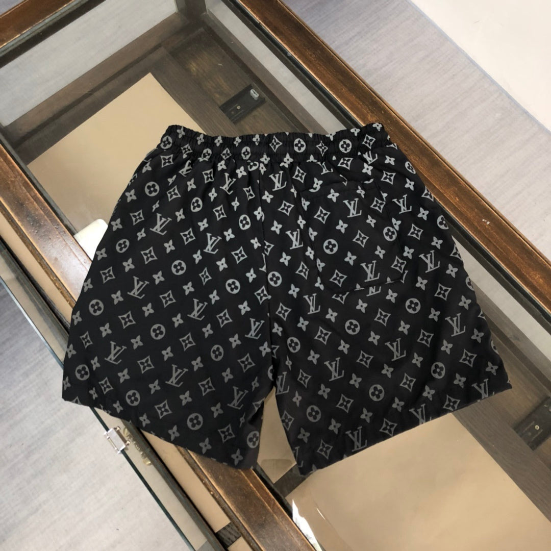 MONOGRAM PRINT SWIM SHORTS – MULTICOLOR
