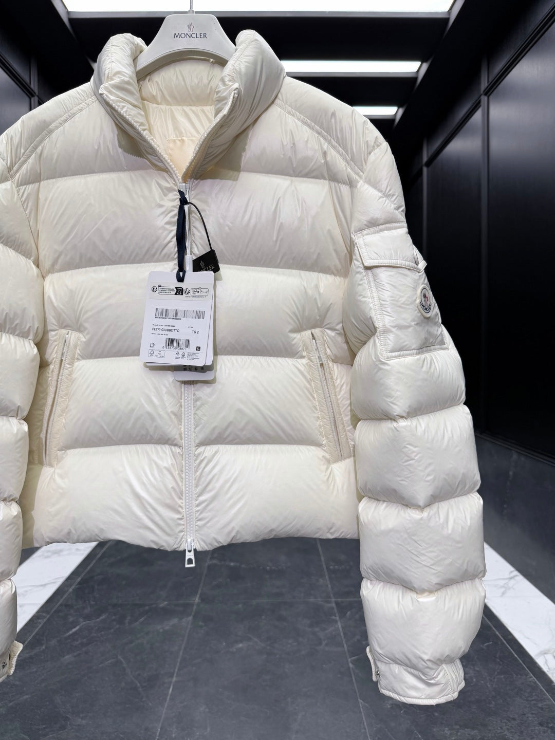 LUXURY QUILTED PUFFER DOWN JACKET