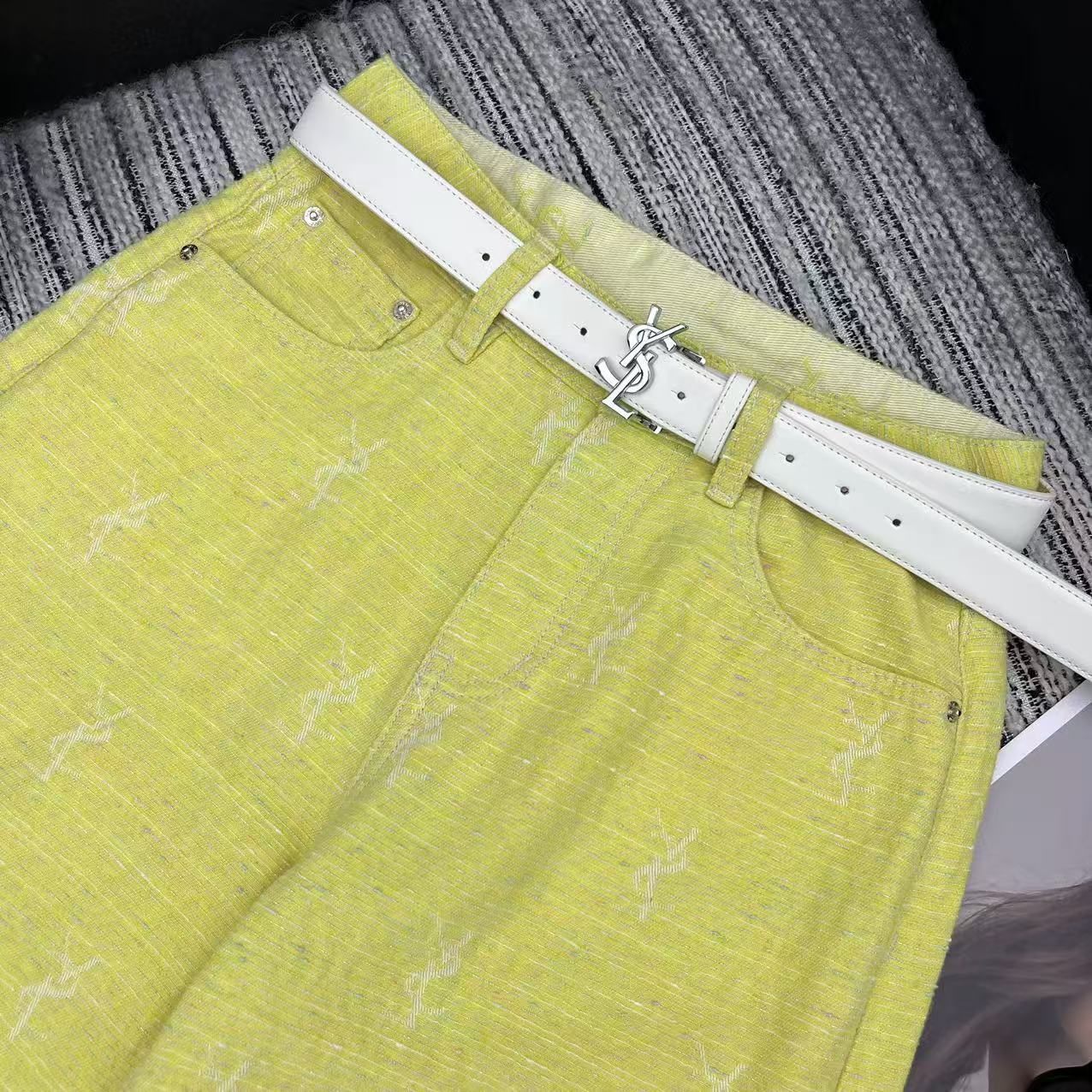 HIGH-WAIST WIDE LEG SUMMER TROUSERS