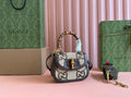 BAMBOO HANDLE MINI MONOGRAM CROSSBODY BAG
