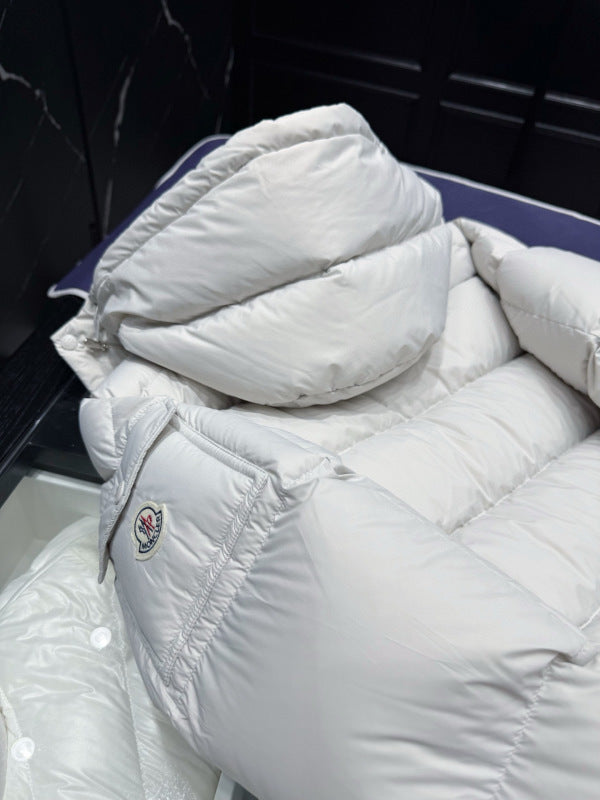 HOODED PUFFER DOWN JACKET