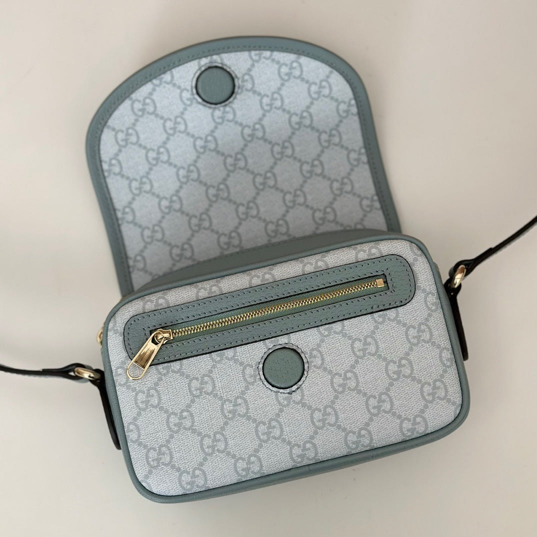 CLASSIC MONOGRAM STRIPE CROSSBODY BAG