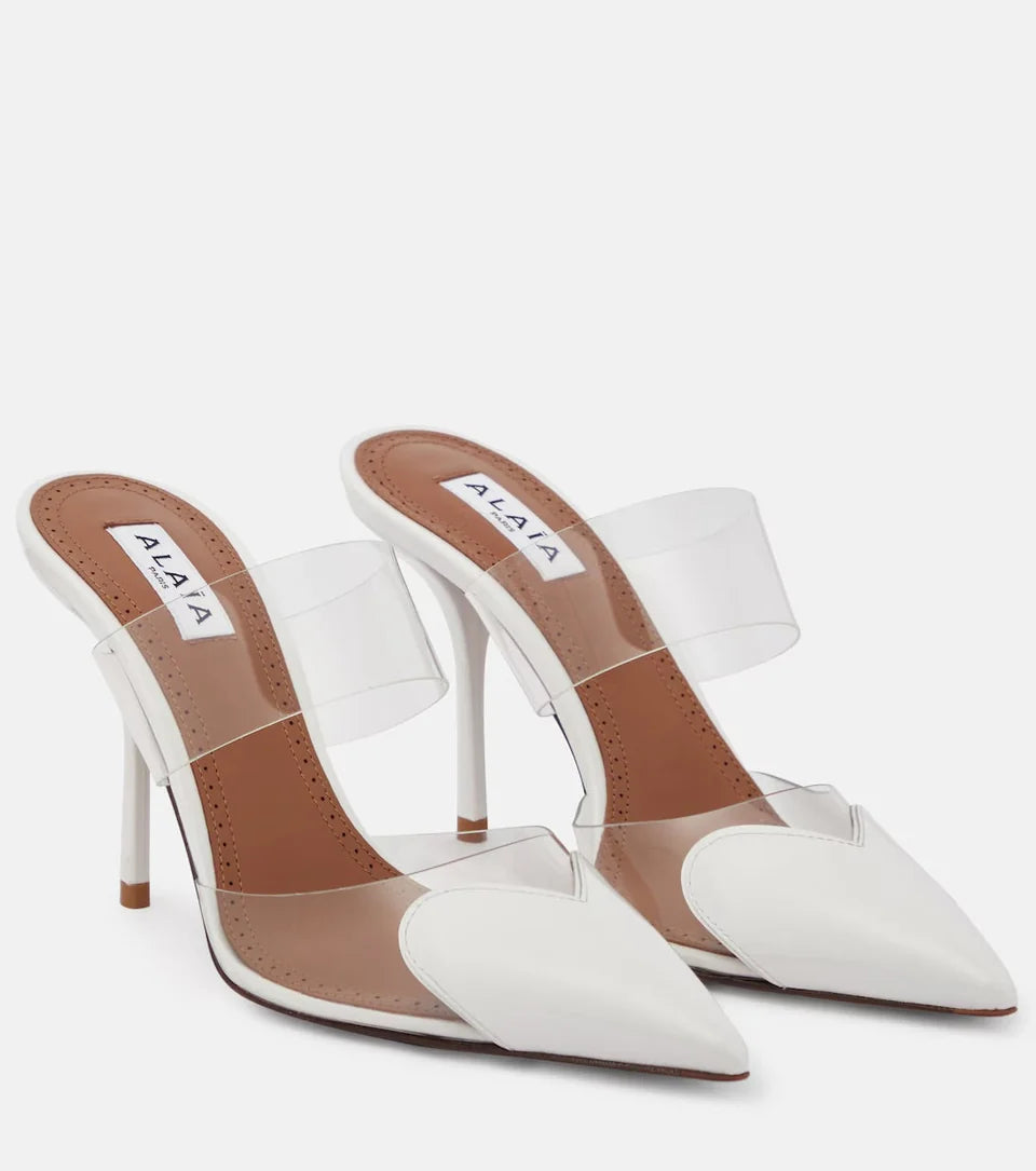 LUXE POINTED MULES
