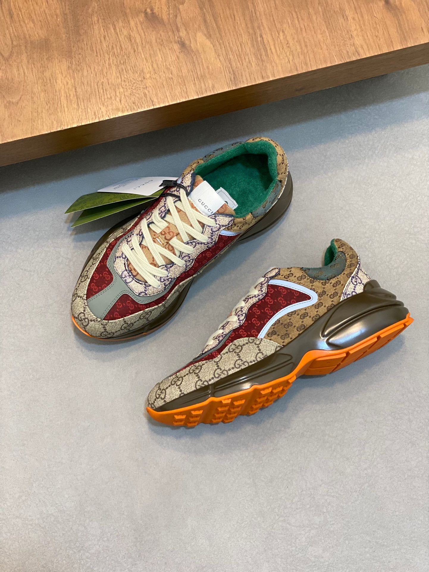 MULTICOLOR MONOGRAM CHUNKY SNEAKERS