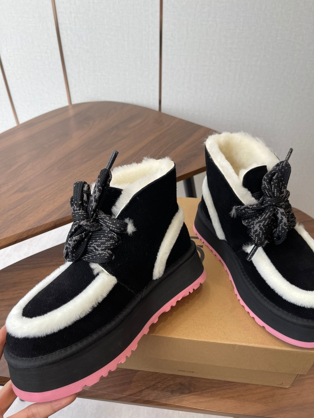 PLATFORM ANKLE BOOTS