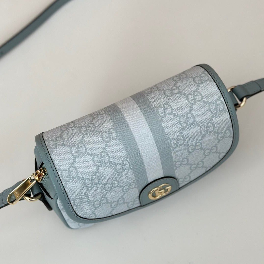 CLASSIC MONOGRAM STRIPE CROSSBODY BAG