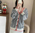 LOGO PRINT KNIT CARDIGAN