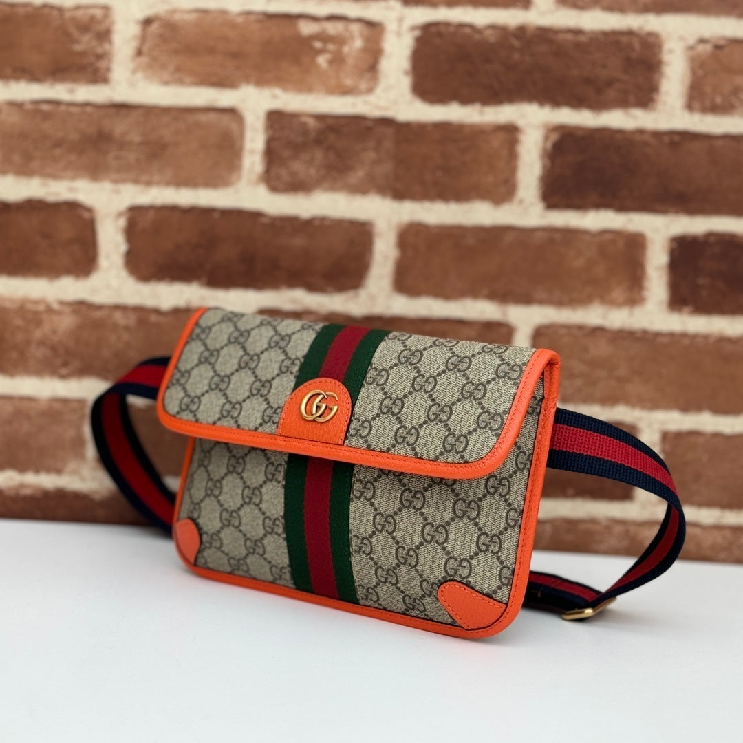 STRIPE MINI BELT BAG – ORANGE EDITION