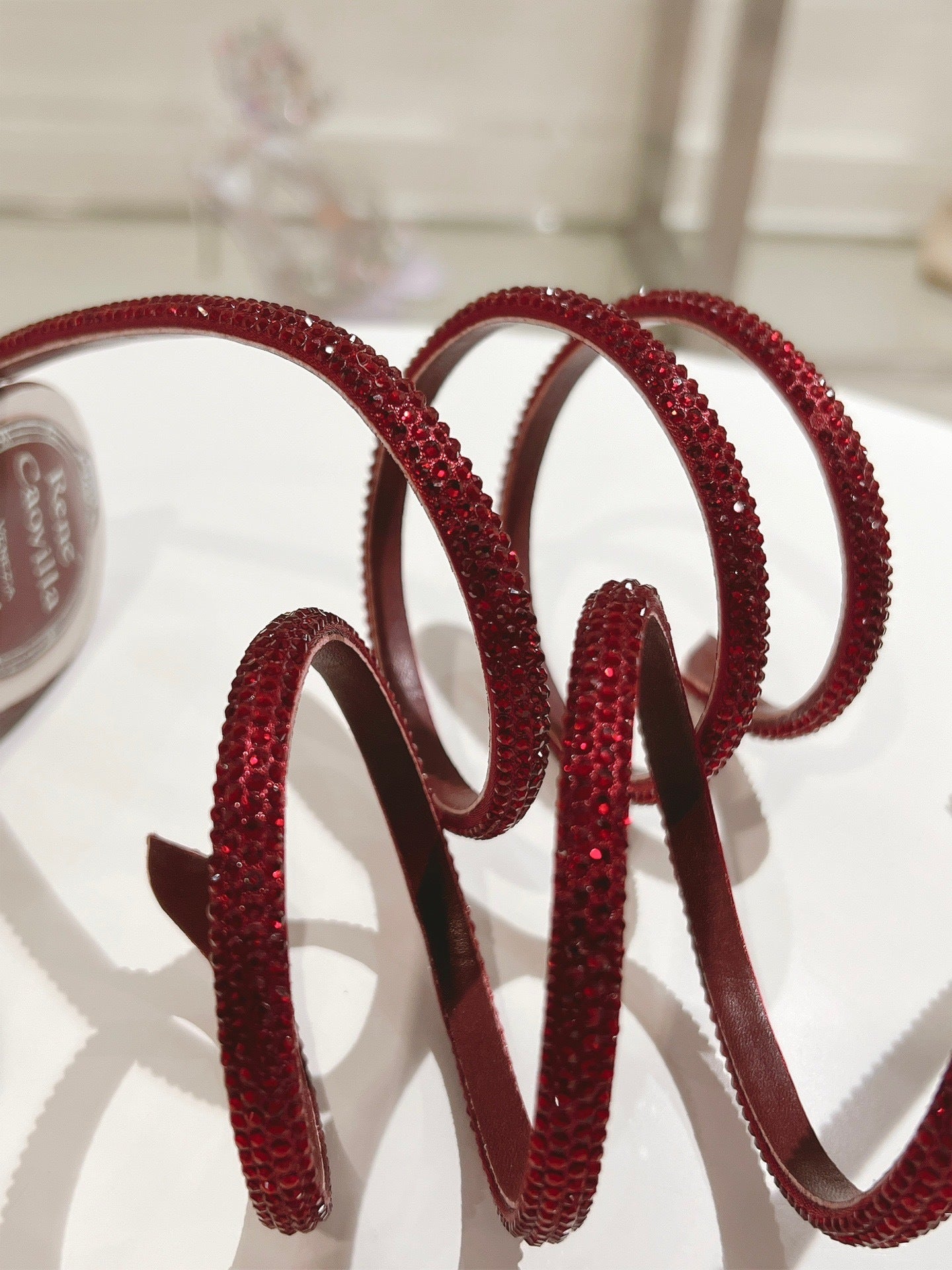 RUBY SPIRAL HEELS