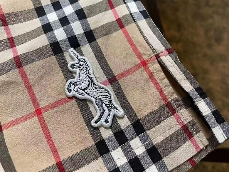 CLASSIC CHECK ELASTIC WAIST SHORTS