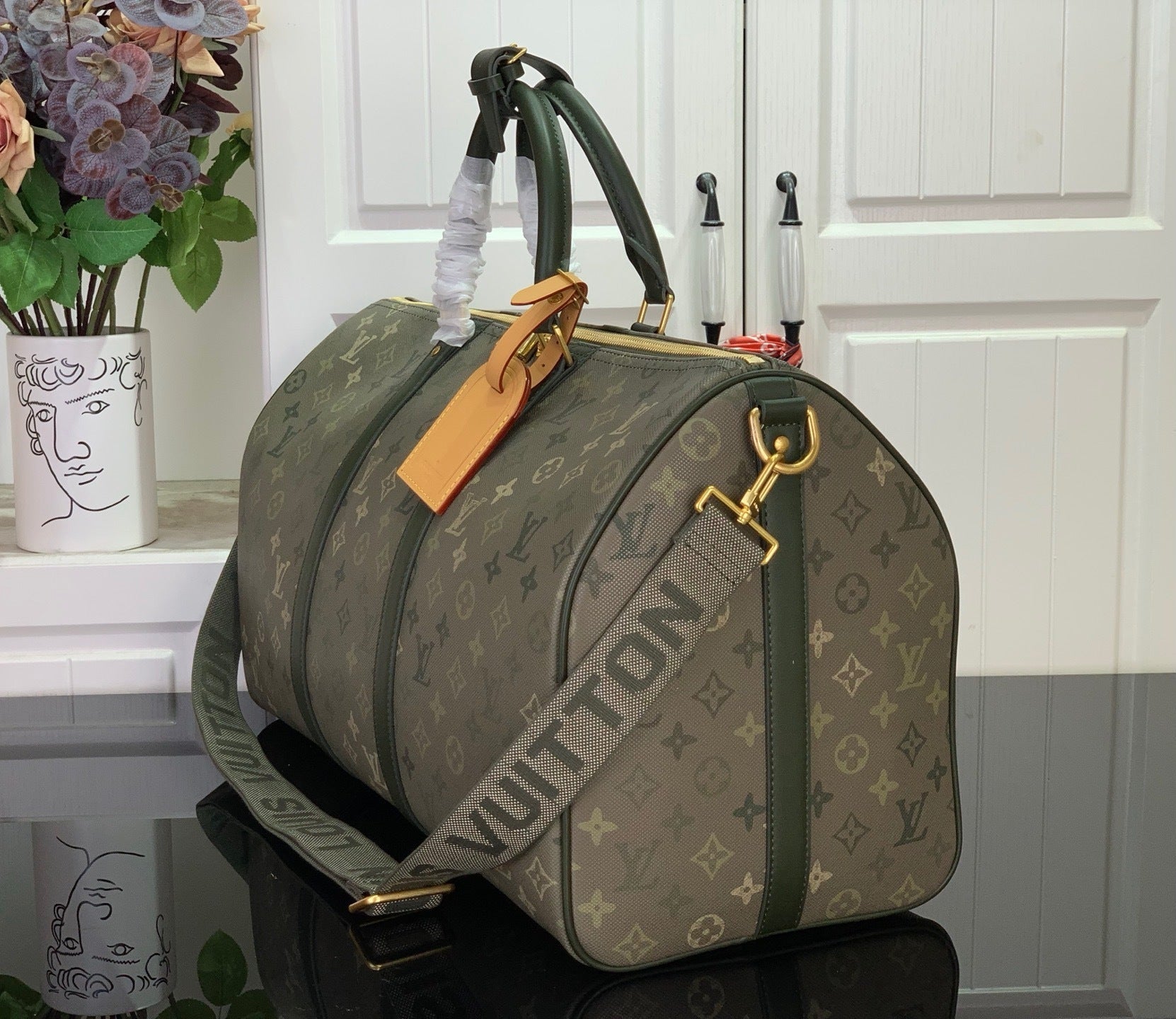 MONOGRAM CANVAS WEEKENDER DUFFLE