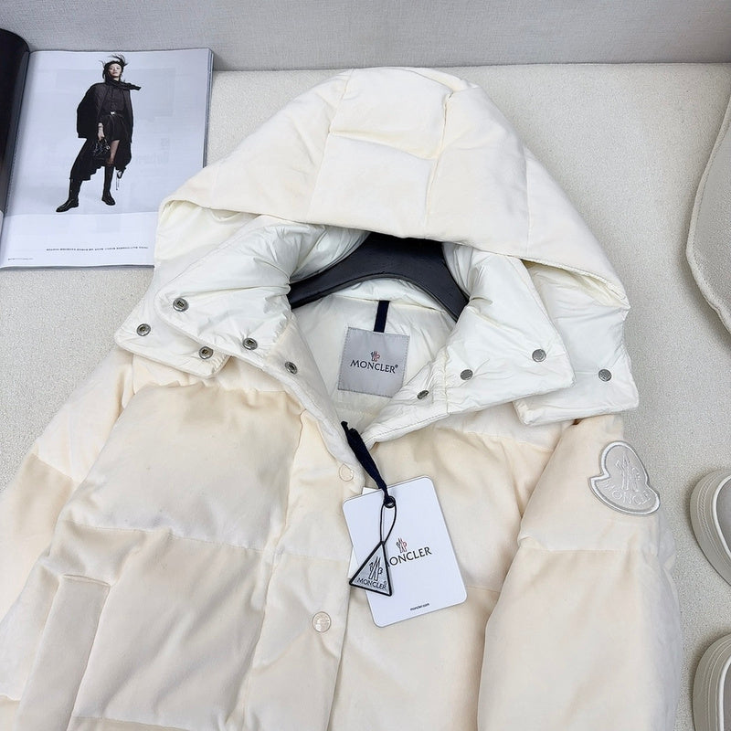 HOODED QUILTED WINTER PUFFER JACKET