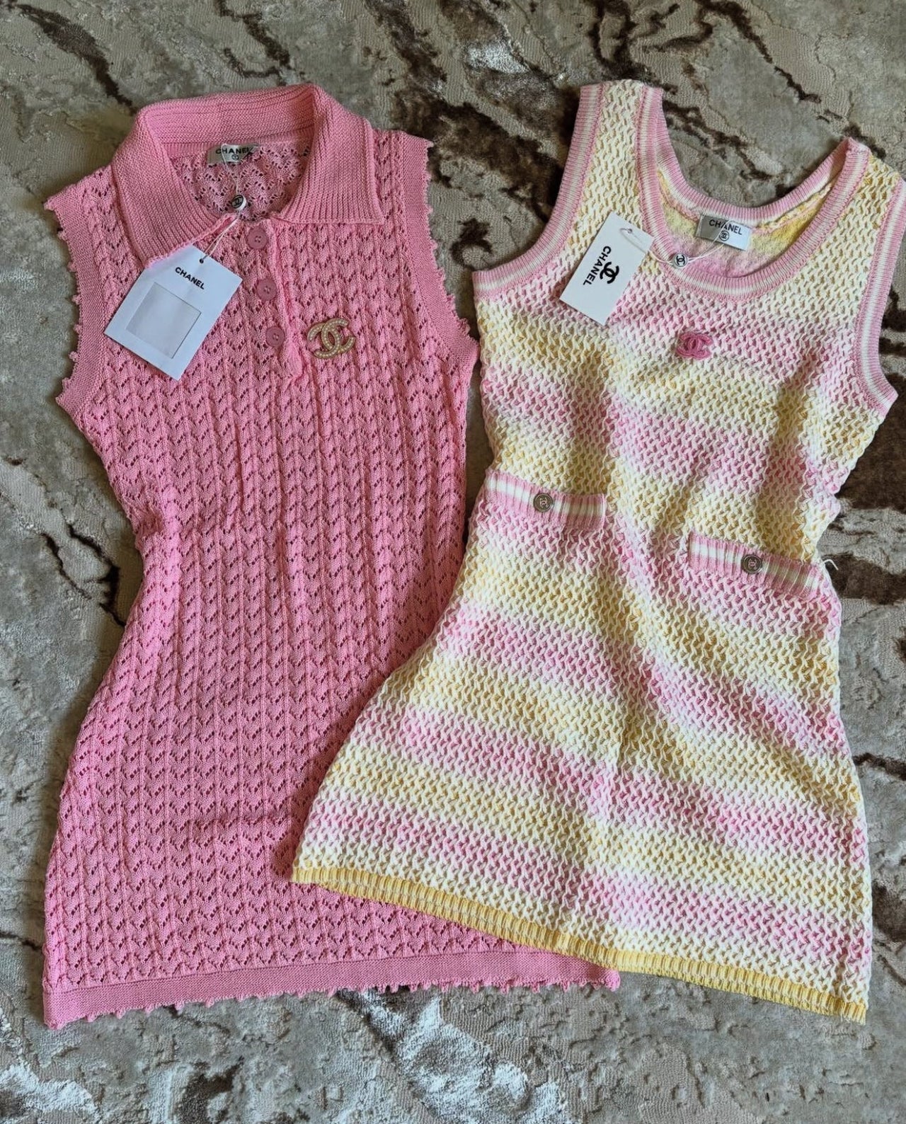 PASTEL KNIT MINI DRESS COLLECTION