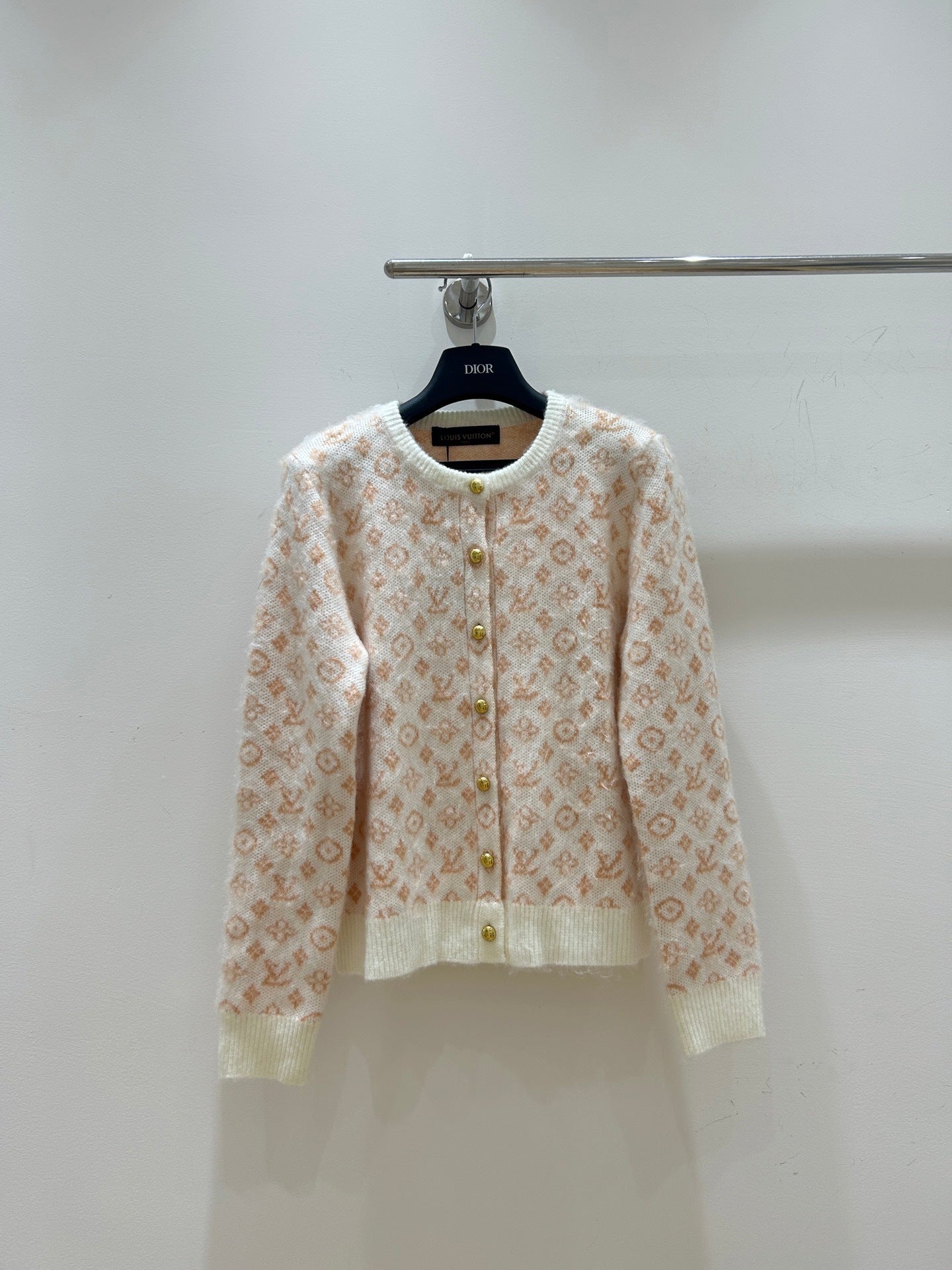 SOFT PATTERNED KNIT CARDIGAN