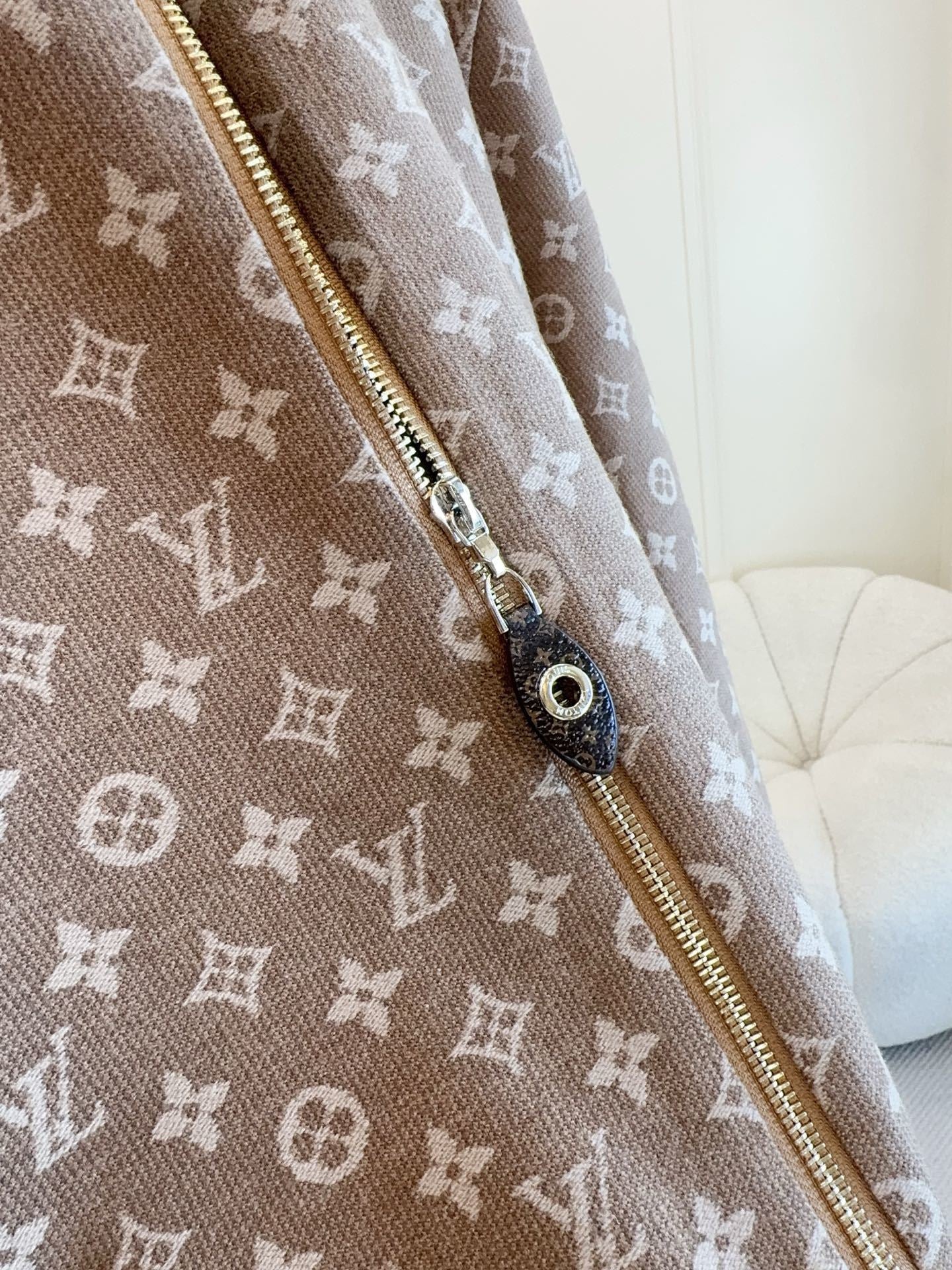 MONOGRAM ZIP-UP JACKET