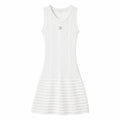 CHIC RIBBED KNIT MINI DRESS