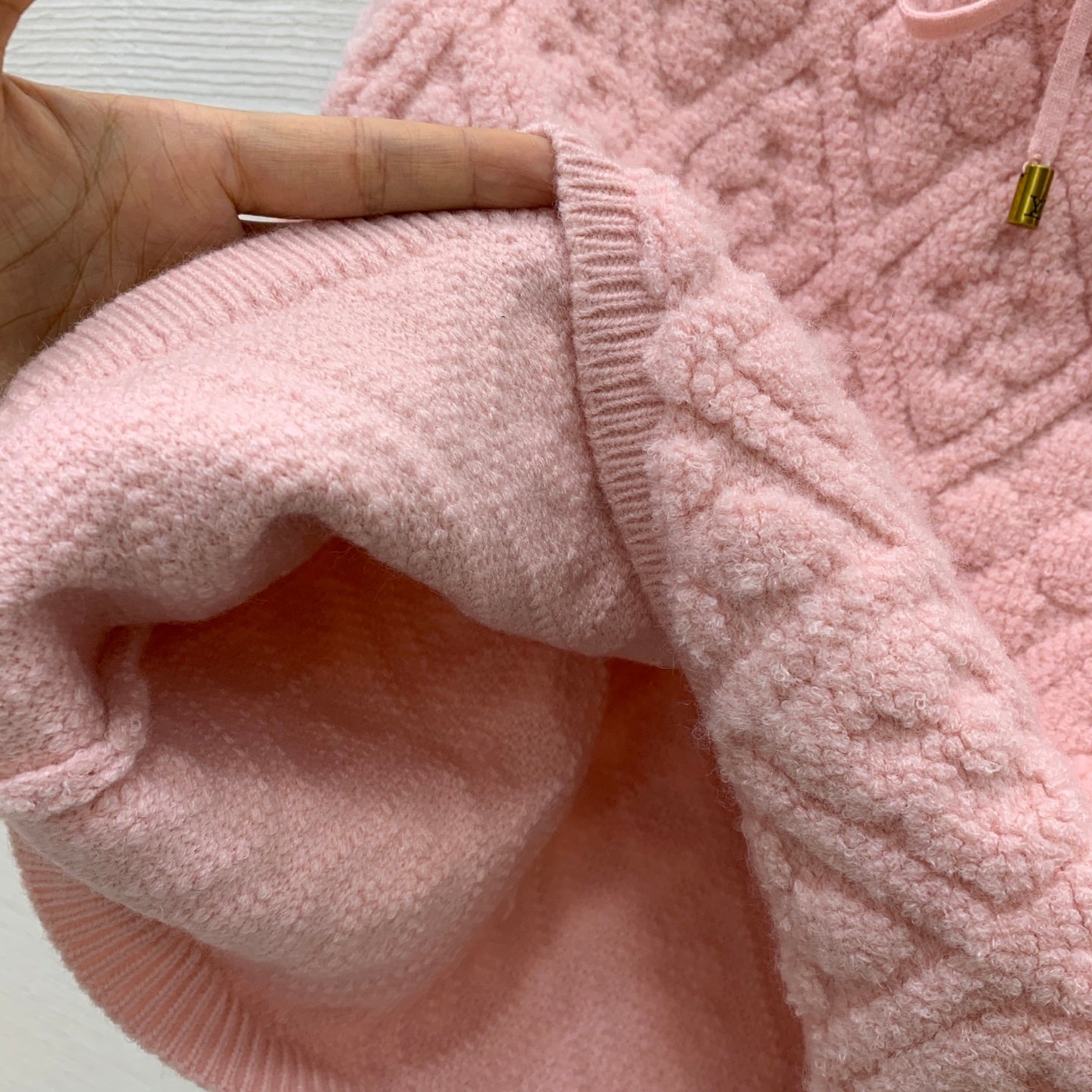 TEXTURED KNIT CARDIGAN AND SKIRT SET