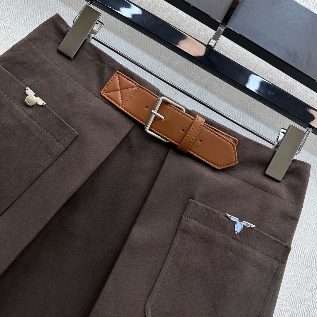 TAILORED BELTED BLAZER & MINI SKIRT SET