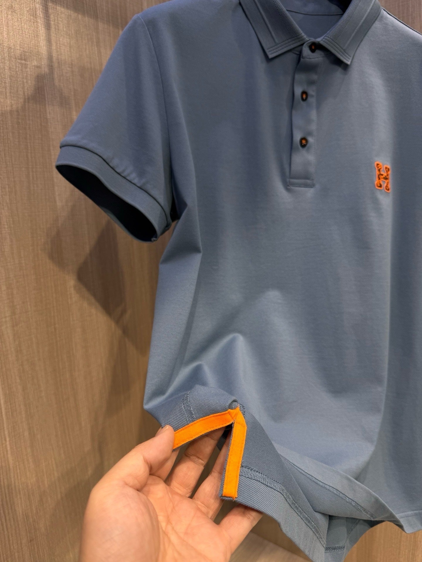 CLASSIC POLO SHIRTS WITH EMBROIDERED CHEST DETAIL