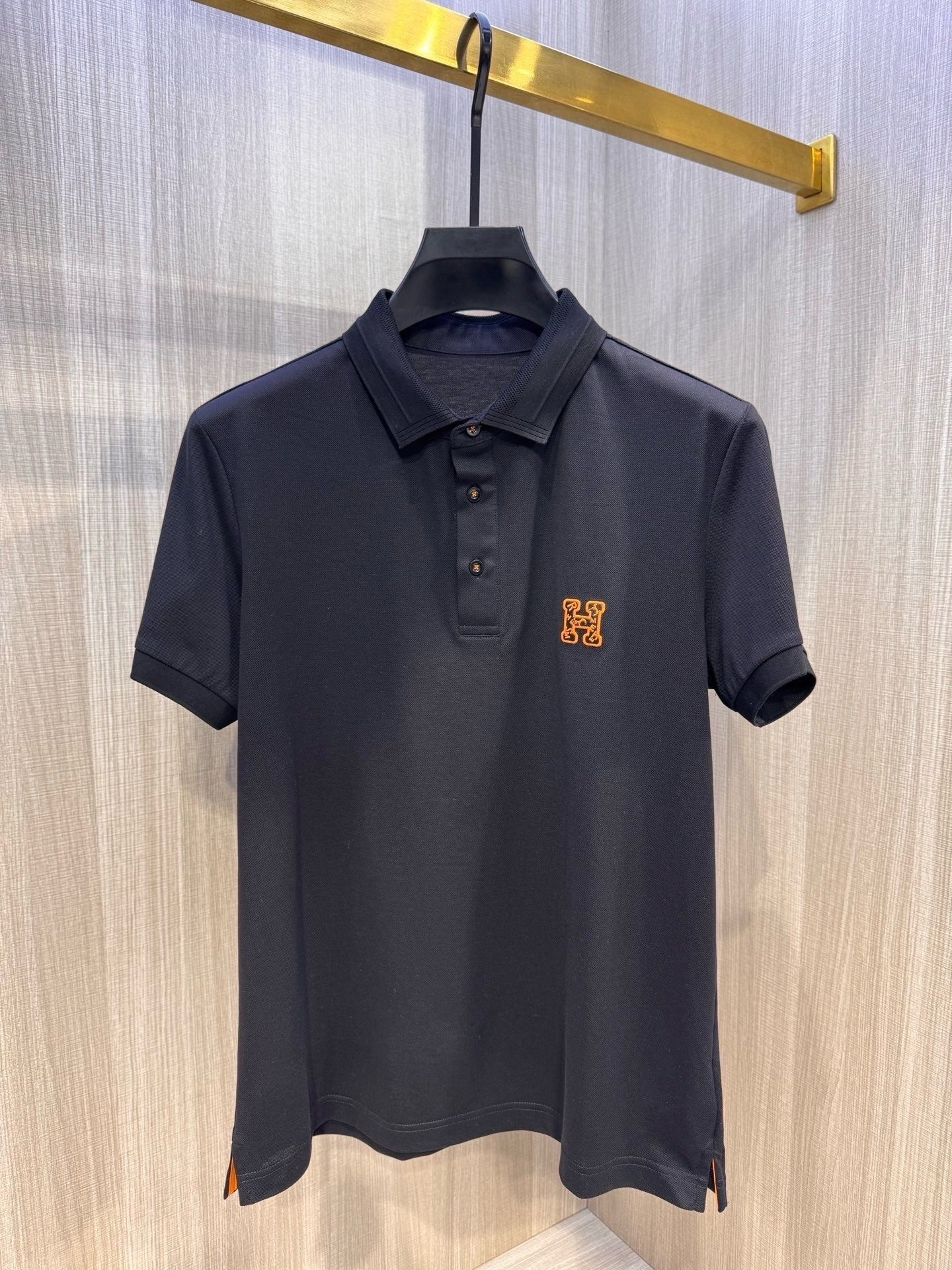 CLASSIC POLO SHIRTS WITH EMBROIDERED CHEST DETAIL