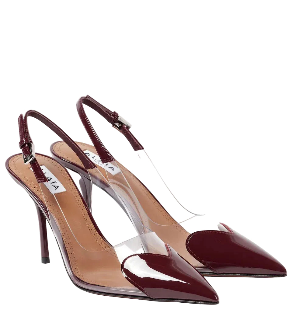 POINTED SLINGBACK HEELS