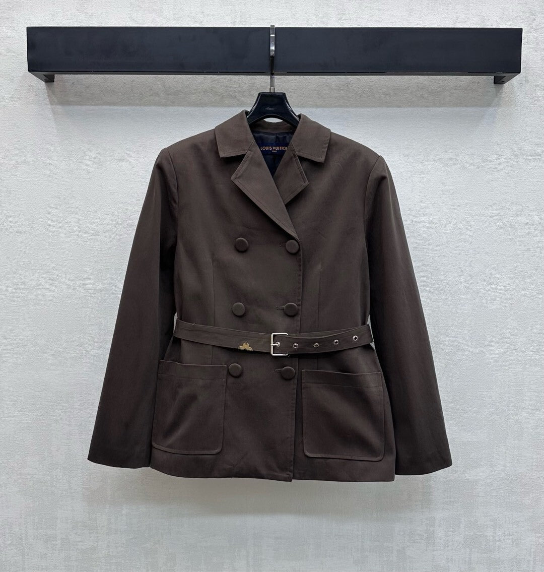 TAILORED BELTED BLAZER & MINI SKIRT SET