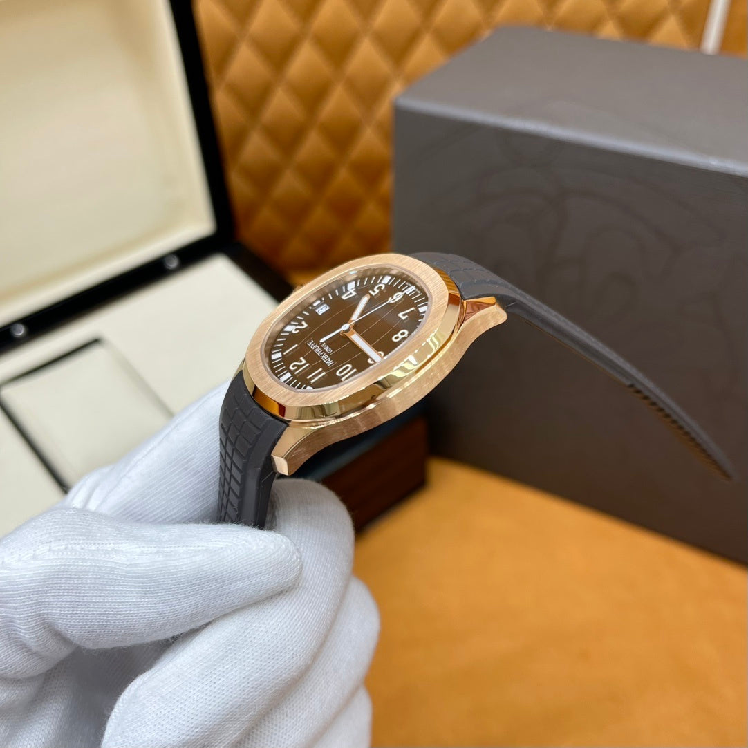 SPORT LUXURY BROWN DIAL WATCH