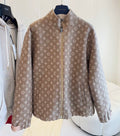 MONOGRAM ZIP-UP JACKET