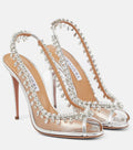 CRYSTAL STRAP HEELS