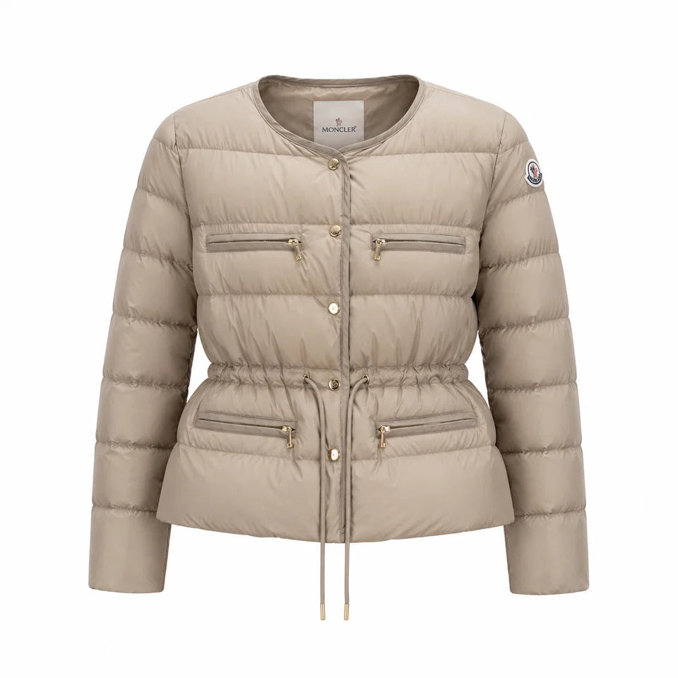 CINCHED PUFFER JACKET