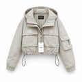 CROPPED UTILITY JACKET