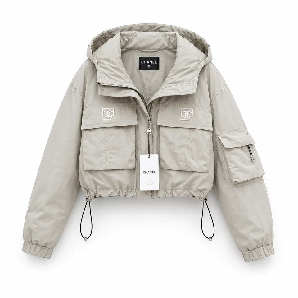 CROPPED UTILITY JACKET